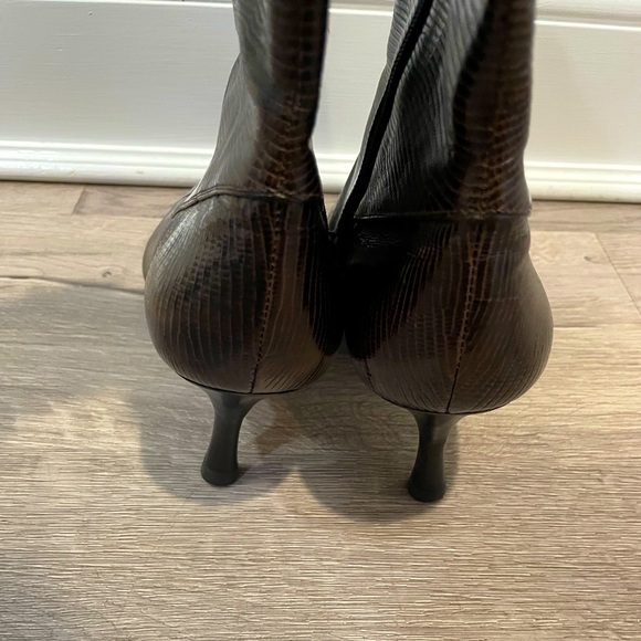 Cole Haan pointy boots sz 7.5B - Picture 2 of 6